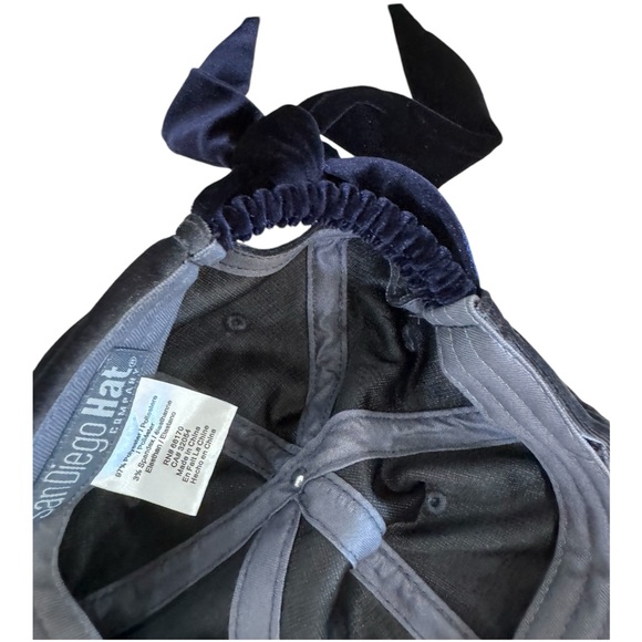 San Diego Hat Company velvet baseball cap - Picture 6 of 7